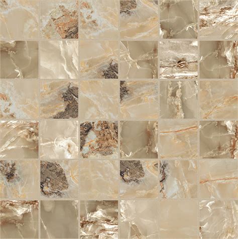 Oracle Golden Blend Polished 2 X2 Mosaic Porcelain Tile GENROSE