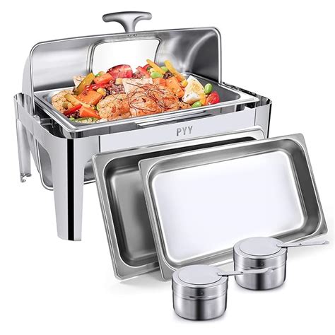 Buy Pyy Roll Top Chafing Dish Buffet Set Professional Chaffing Server