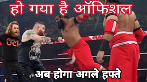 Veer Mahaan Sanga Challenge Sami Zayn And Kevin Owens For Undisputed