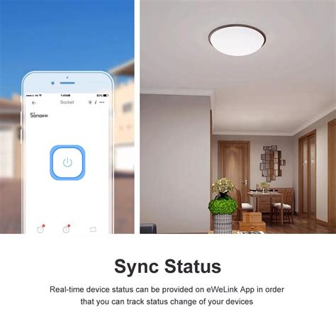 SONOFF Minicontrolador Inteligente R2 Itead Enchufe De Luz Con Wifi