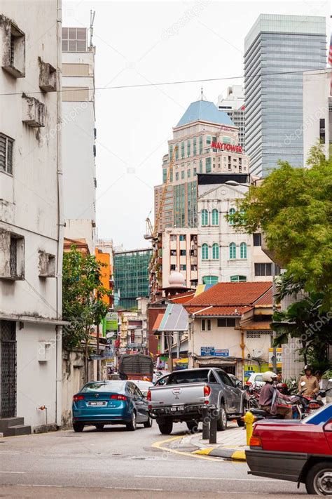 Kuala Lumpur Malasia De Febrero De Calles De Kuala Lumpur