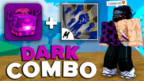 Melhor Combo De Dark Ponto Em Fruta No Blox Fruits Youtube