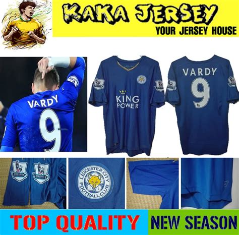 Top Quality New Leicester City Vardy Soccer Jersey