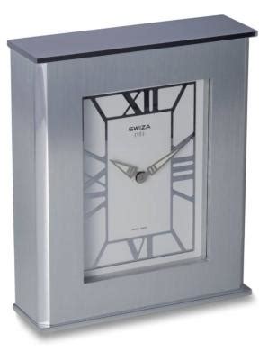 Pendule De Bureau Swiza Manhattan Acier S