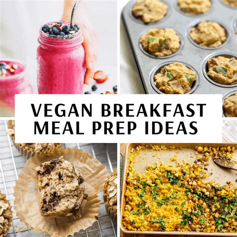 33 Healthy Vegan Breakfast Meal Prep Recipes Sarahs Vegan Guide