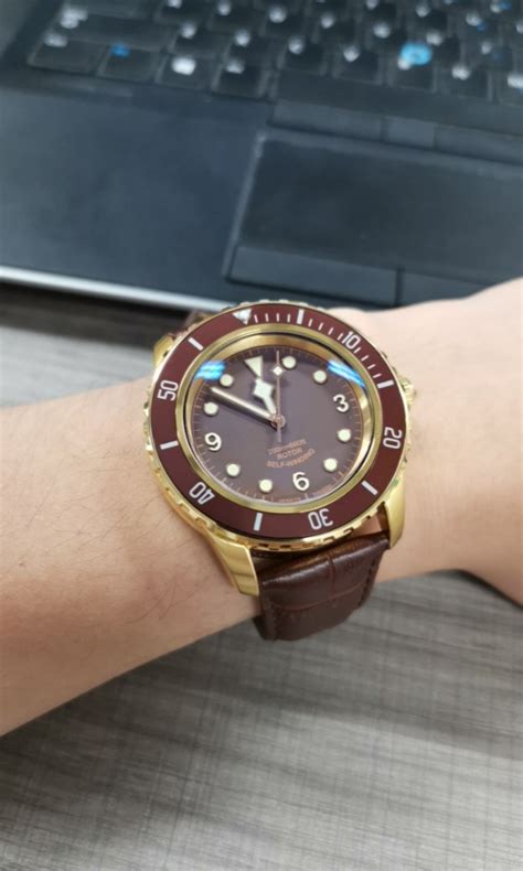 Sales Seiko Snzh Mod Tudor Black Bay Bronze Luxury Watches On