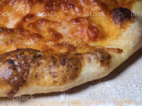 Wood Fire Cheese Pizza Margherita Stock Photo Download Image Now