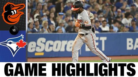 Orioles Vs Blue Jays Game Highlights 8 16 22 MLB Highlights YouTube