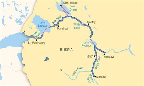 Imperial Waterways of Russia - 13 days Moscow to St. Petersburg (or ...