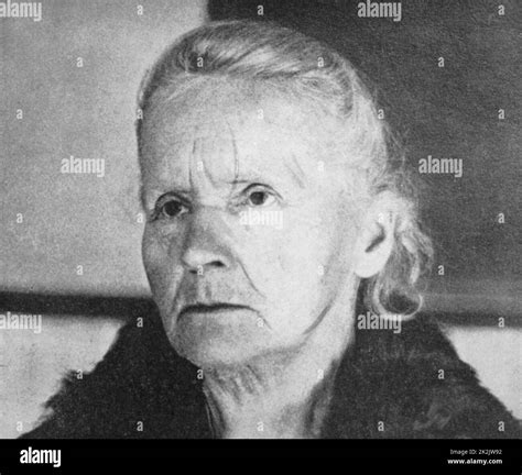 Marie Curie 1867 1934 Polish Born French Physicist In 1931 Hi Res Stock