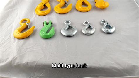 Clevis Grab Hook Forged Hook For Lifting Zinc Plated Steel Removable