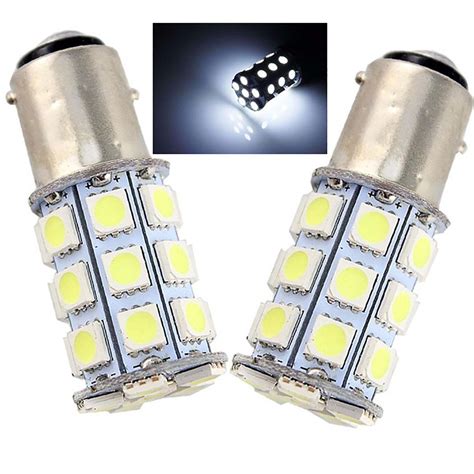 Smd White Led Tail Light Brake Stop Turn Signal Lamp Volt