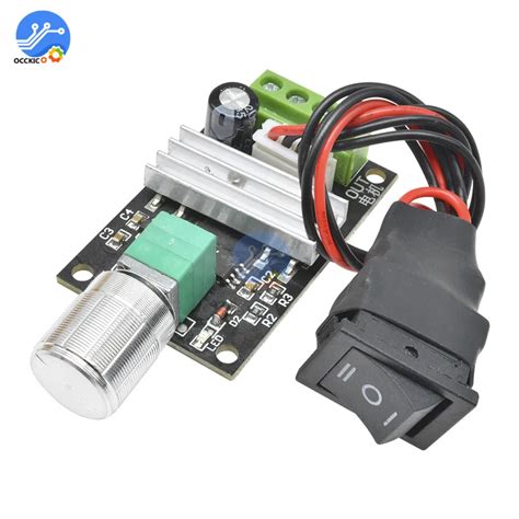 Controlador De Velocidad Del Motor 3A 80W PWM DC 6V 12V 24V 28V