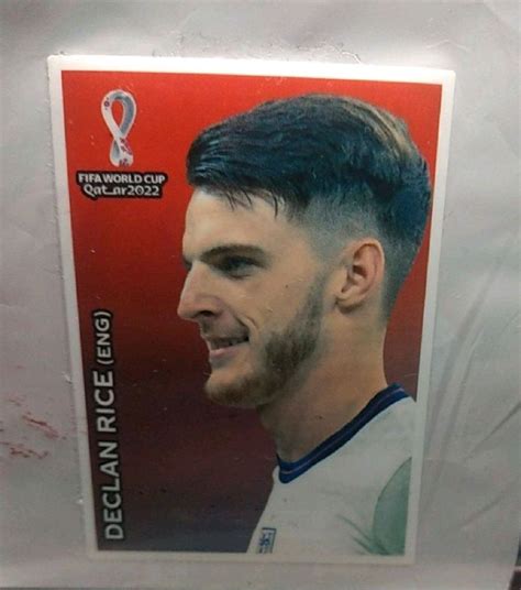 Declan Rice Inglaterra Figurinha Coca Cola Copa Do Mundo 2022