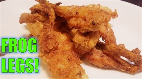 Crispy Fried Frog Legs YouTube