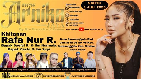 Live Siang New Arnika Jaya Sabtu Juli Desa Suranenggala Kec