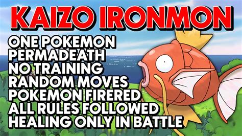 Extreme Pokemon Firered Challenge Resets Kaizo Ironmon Firered