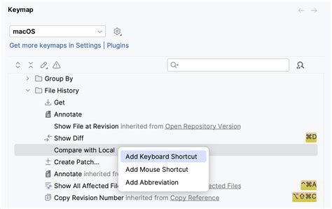 Configure Keyboard Shortcuts Aqua Documentation