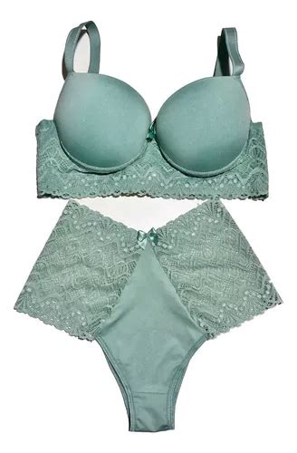 Conjunto Lingerie Plus Size Poliamida E Renda Atacado Mf Mercadolivre