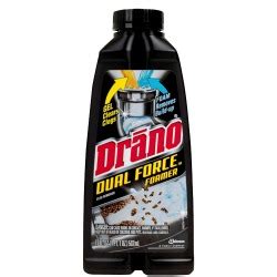 Drano Dual Force Foamer Clog Remover Review Cleared Hair Clog In Bathtub