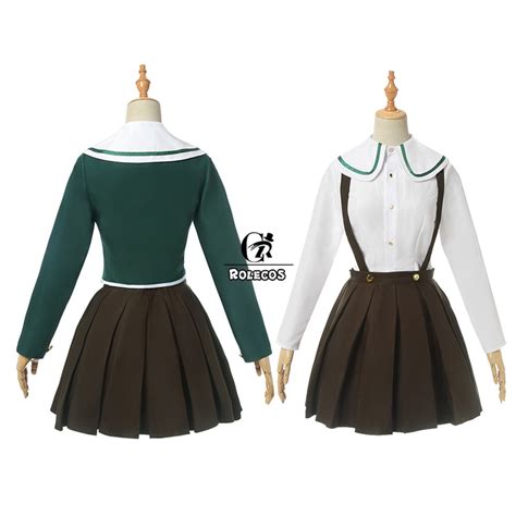 ROLECOS Spiel Danganronpa Cosplay Fujisaki Chihiro Cosplay Kostüm JK