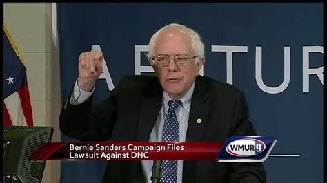 Dnc To Restore Sanders Campaigns Access To Voter Files