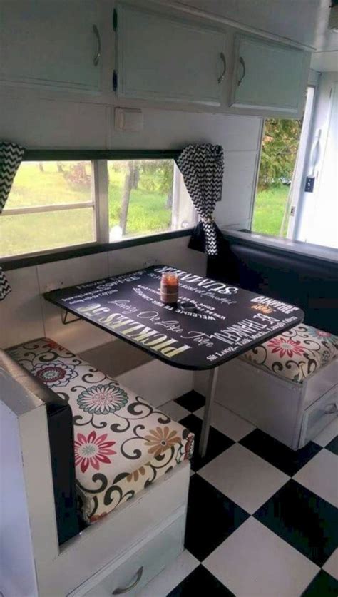 16 Smart Camper Decorating Ideas Travel Trailers