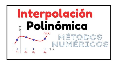 QUÉ ES LA INTERPOLACION INTERPOLACIÓN POLINÓMICA MÉTODOS NUMÉRICOS