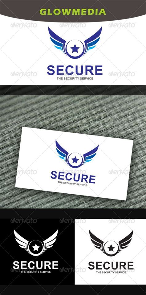 Secure Logo Security Logo Portfolio Logo Security Services Company