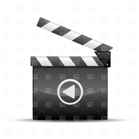 Film Slate Vector At Getdrawings Free Download