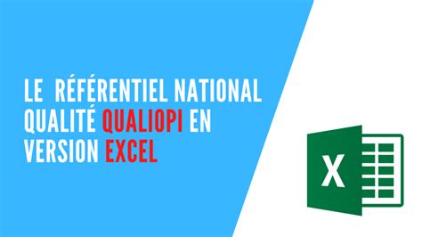 R F Rentiel Qualiopi Excel Indicateurs