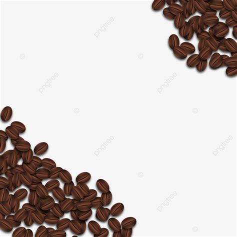 Coffee Beans Frame Coffee Day Coffee Beans Biji Kopi Png And Vector