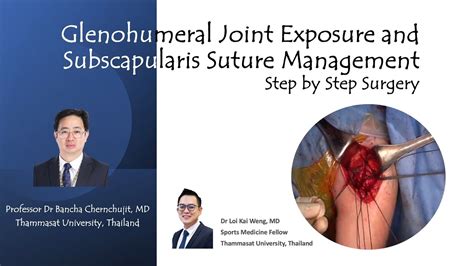 Humeral And Glenoid Exposure Subscapularis Management Shoulder Arthroplasty Prof