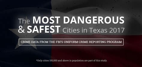 The Most Dangerous Cities In Texas 2017 Houston Criminal Defense Lawyer