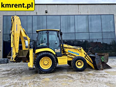 Komatsu Wb R Koparko Adowarka Jcb Cx Cat Backhoe