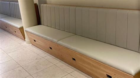 banco corrido originalidad  optimizacion del espacio en tu