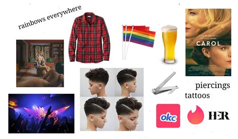 Freshly Out Lesbian Starter Pack R Starterpacks