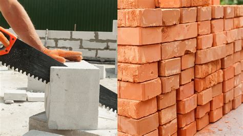 AAC blocks vs red bricks – An ultimate comparison. | vin civilworld