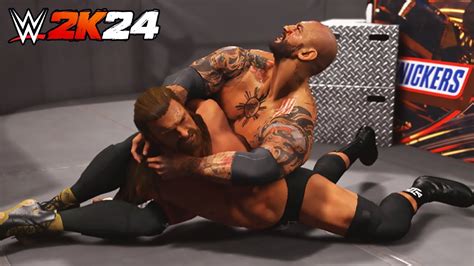 Batista Vs Triple H World Heavyweight Championship Wwe K Youtube