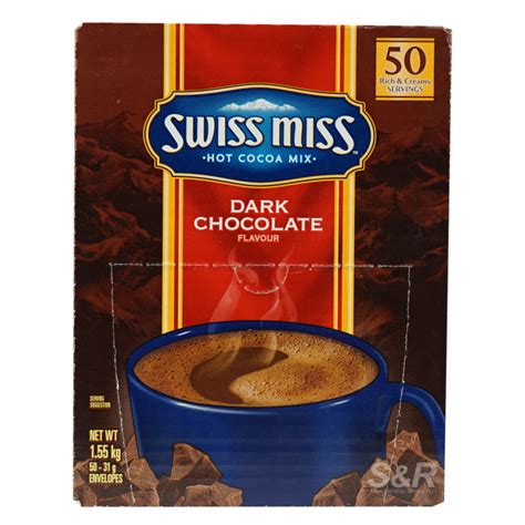 Swiss Miss Dark Chocolate Hot Cocoa Powder Mix Pcs Lazada Ph