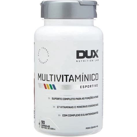 MULTIVITAMÍNICO ESPORTIVO DUX NUTRITION 90 CÁPSULAS