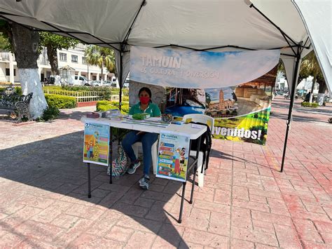 Instalan M Dulo De Informaci N Tur Stica En Plaza Principal De Tamuin