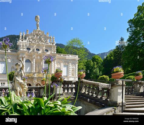 king ludwig ii castle high resolution stock photography  images alamy