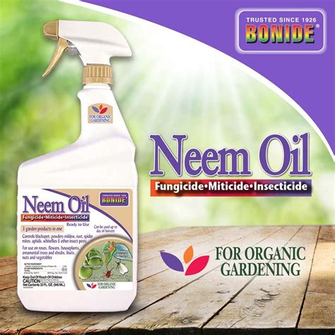 Bonide 32 Oz Neem Oil Fungicide Miticide And Insecticide Ready To Use 0226 The Home Depot