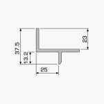 Profil Ba Tempolistel Profil S D Coratif Aluminium