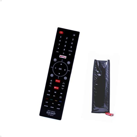 Controle P Tv Semp Toshiba Ct 6810 Netflix Youtube Globoplay SKY