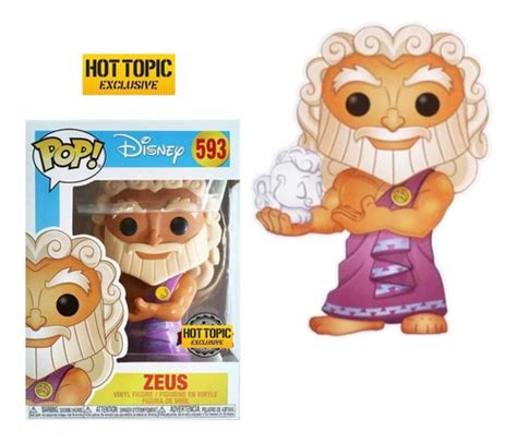 Funko Pop Disney Hercules Zeus Exclusivo Hot Topic Toy Empire