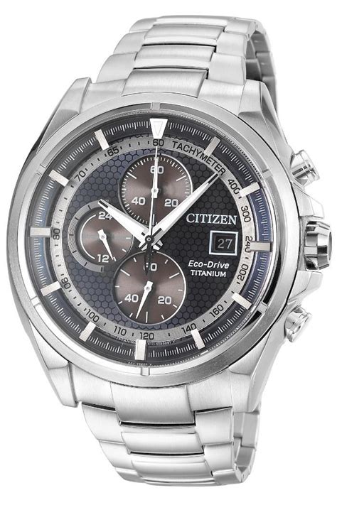 Rel Gio Masculino Citizen Eco Drive Tz F Mm A O Inoxid Vel Prata