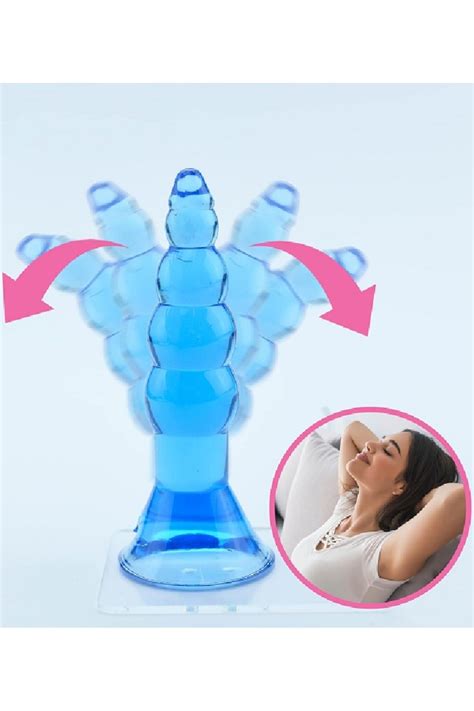Sanal sağlık medikal ürünleri Mavi Renk 11 cm Uzunlukta Boğumlu Anal
