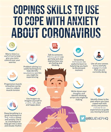 Copings Skills To Use To Cope With Anxiety About Coronavirus